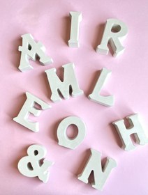 تصویر حروف انگلیسی مدل رومی 