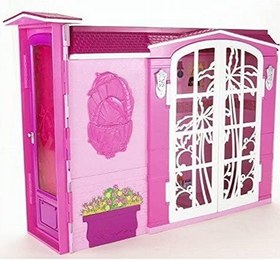 تصویر خانه باربی صورتی رنگ محصول Barbie اصل 