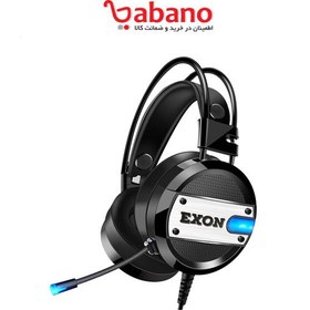 تصویر هدفون گیمینگ سیم دار EXON GH-200 ا EXON GH-200 Gaming Headset EXON GH-200 Gaming Headset