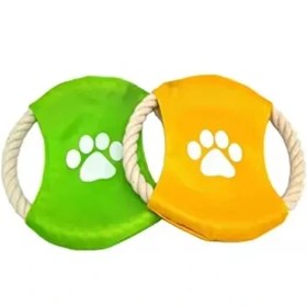 تصویر فریزبی کنفی پارچه ای دو رنگ کد A0124 