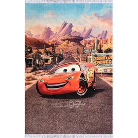 تصویر فرش کودک طرح مک کویین DC101282 