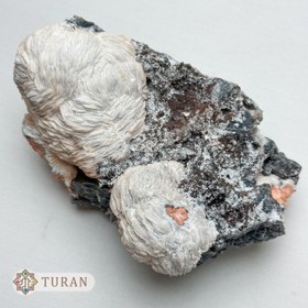 تصویر سنگ راف باریت سفید کلکسیونی طبیعی 750 گرم 