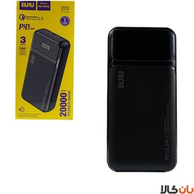 تصویر پاوربانک 20000 فست شارژ بوکو BUKU مدل MG-G104L BUKU 20000 Powerbank model MG-G104L