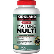 تصویر قرص مولتی ویتامین بزرگسالان کرکلند ۴۰۰ عددی 