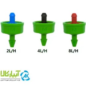 تصویر قطره چکان PC-ND چاینا دریپ - دبی 2، 4، 8، 24 و 50 لیتر 