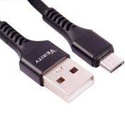 تصویر کابل میکرو یو اس بی فست شارژ Verity CB3137 1m 