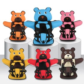 تصویر کمربند ایمنی کودک طرح خرسی 
