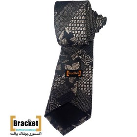 تصویر کراوات نوک مدادی طرح دار SPT03 