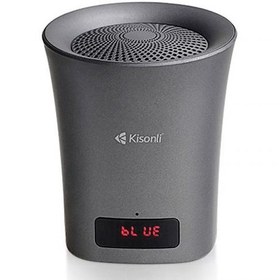 تصویر اسپیکر بلوتوثی رم و فلش خور Kisonli LED-803 Kisonli LED-803 Wireless Portable Speaker