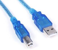 تصویر كابل پرينتر برندP-NET مدل5m usb2 Pnet Gold Printer Cable 5m