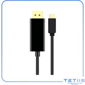 تصویر مبدل Type C به Displayport کی نت ۱٫۸ متری K-CUCMDP18 