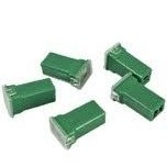 تصویر فیوز تیبایی LUX امپر 40 (بسته 10 عددی) مورد استفاده برای جعبه فیوز های تیبا/ساینا/کوئیک 