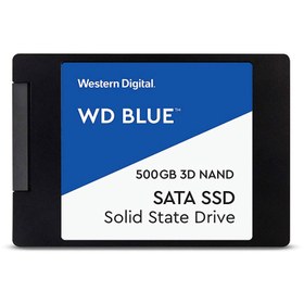 تصویر حافظه اس اس دی اینترنال وسترن دیجیتال بلو مدل WDS500 ظرفیت 500 گیگابایت Western Digital BLUE WDS500 500GB SSD Drive