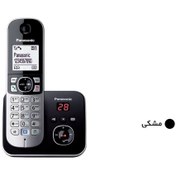 تصویر تلفن بی سیم پاناسونیک مدل KX-TG6821 با ماشین پاسخگو و مکالمه ۹۰۰ دقیقه 