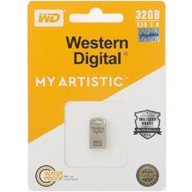 تصویر فلش مموری وسترن دیجیتال مدل MY ARTISTIC با ظرفیت 32 گیگابایت MY ARTISTIC 32GB USB 2.0 Flash Memory