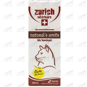 تصویر قطره لکه بر چشم گربه زوریخ مدل GOZT001 حجم 50 میلی لیتر Zurich Cat Eye Care 50ml