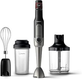 تصویر Philips Promix Hand Mixer 3 لوازم جانبی سیاه ، فولاد ضد زنگ PHILIPS ProMix Hand Mixer 3 Accessories Black, Stainless Steel