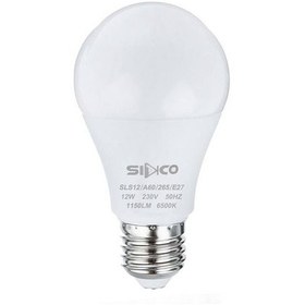 تصویر لامپ 12 وات سیدکو مدل SLS12 پایه E27 - آفتابی 