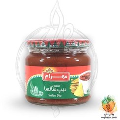 تصویر سس دیپ سالسا مهرام وزن ۳۴۰ گرم 