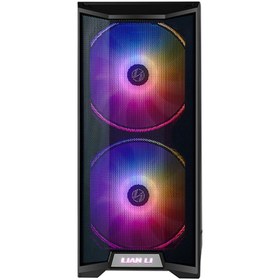 تصویر کیس کامپیوتر لیان لی LANCOOL 215 ARGB Mid Tower مشکی LIAN LI LANCOOL 215 ARGB Mid Tower Black Computer Case
