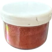 تصویر هنری رنگ پودری قرمز اخرا مخصوص سنگ مصنوعی 100 میل 