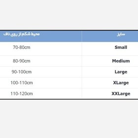 تصویر کمربند چهارفنره با کش دوبل ورنا کد20 