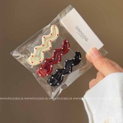 تصویر ست گیره مو توپ توپی 