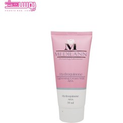 تصویر کرم روشن کننده هیدروکینون مدیلن حجم 50 میل Medilann Lightening Cream Hydroquinone 50 ml