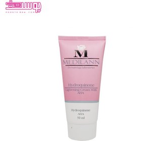 تصویر کرم روشن کننده هیدروکینون مدیلن حجم 50 میل Medilann Lightening Cream Hydroquinone 50 ml