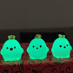 تصویر جوجه تاجدار شبتاب رزینی سایز کوچک 