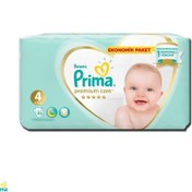 تصویر پوشک بچه پریما مدل PREMIUM CARE سایز 4 بسته 46 عددی PAMPERS PRIMA PREMIUM CARE SIZE 4 DIAPER 46 adet