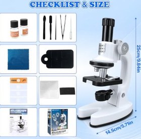 تصویر میکروسکوپ آموزشی مدل SD221 