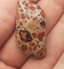 تصویر نگین جاسپر پلنگی، کد N066 