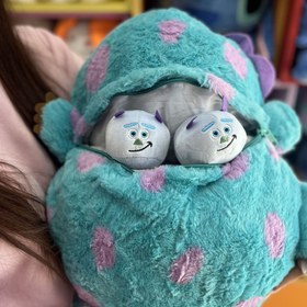 تصویر عروسک سالیوان بالشتی بچه دار 