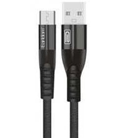 تصویر کابل تبدیلUSB به MicroUSB ارلدام مدل EC-077M طول 1 متر 