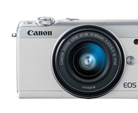 تصویر دوربین بدون آینه کانن مدل EOS M100 به همراه لنز 45-15 میلی متر ا Canon EOS M100 15-45mm STM Mirrorless Digital Camera Canon EOS M100 15-45mm STM Mirrorless Digital Camera