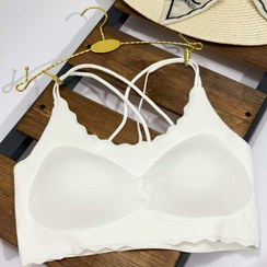 تصویر نیم تنه زنانه لیزری پشت بند دار ضربدری 