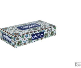 تصویر دستمال کاغذی سافتلن 100 برگ طرح رندم - 36 عدد (قیمت هر عدد 40,500 ت) 