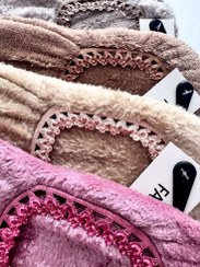 تصویر پاپوش حوله ای زنانه کد ۳۰۵۵ 