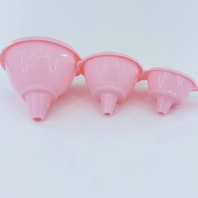 تصویر قیف صافی دار سه عددی 