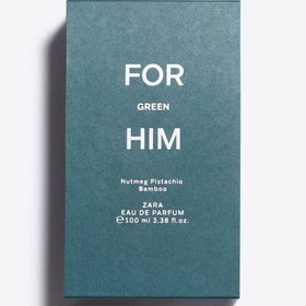 تصویر عطر100 میل زارا for him green Zara 