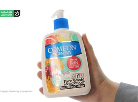 تصویر ژل شستشو صورت کامان مخصوص پوست های چرب Comeon Face Wash For Oily Skin 500ml