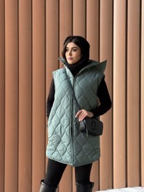 تصویر پافر زنانه ضدآب آستردار بلند (مدل بشم) 