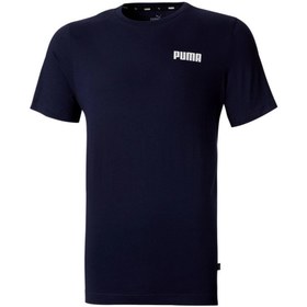 تصویر تیشرت سرمه ای پوما 847225 05 PUMA - L Essentials Small Logo Men's Tee 847225 05 PUMA