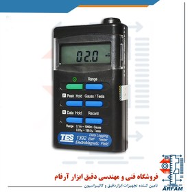 تصویر گوس متر یک محوره تس مدل TES-1392 Tester Electro Magnetic Field Tester TES-1392