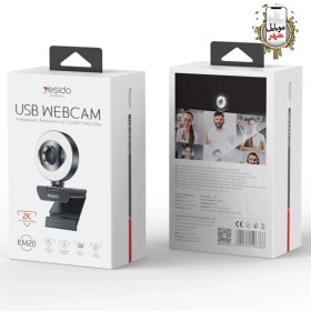 تصویر یو اس بی وب کم یسیدو Yesido USB Webcam KM20 