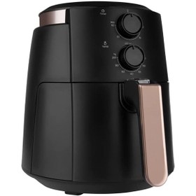 تصویر سرخ کن بدون روغن ایوولی ایتالیا 4 لیتر 1500وات مدل EVKA-AF4001BS EVVOLI EVKA-AF4001BS AIR FRYER