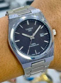 تصویر ساعت مچی تیسوت بند نقره ای | Tissot silver strap watch 