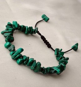 تصویر دستبند سنگ مالاکیت 