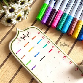 تصویر ماژیک وایت برد ۱۲ رنگ 